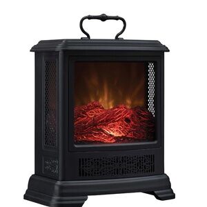 Duraflame Electric DFS-7515-01 Fireplace Stove Heater, Black 4600 BTU NEW!!!